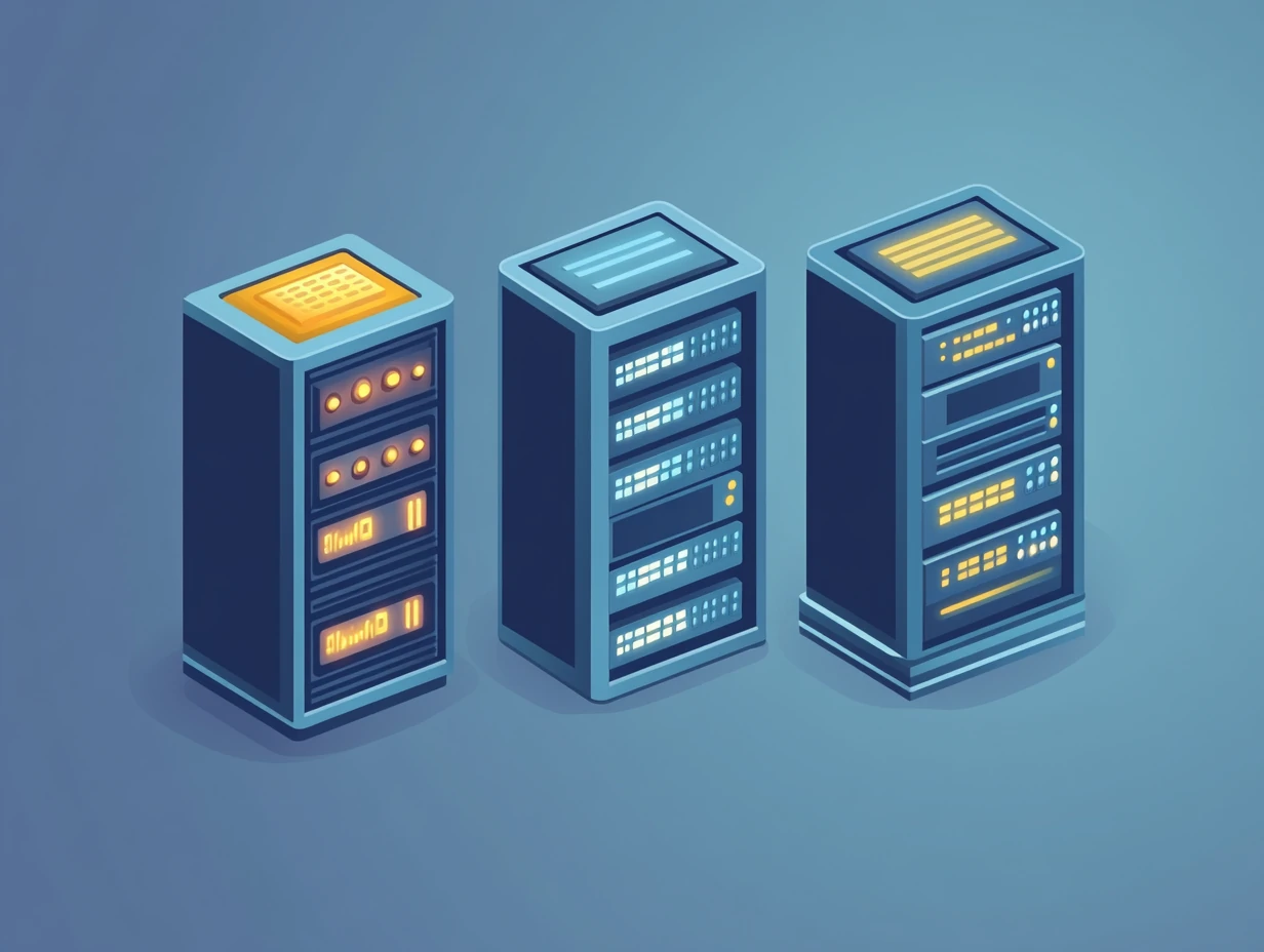 Different types of proxies stacked in labeled layers: Residential, Datacenter, Static IP