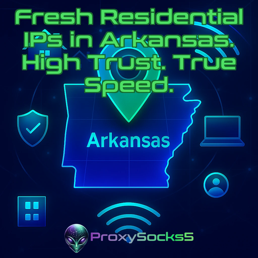 Fresh Tier 1 Residential IPs, AT&T, Now Available in Arkansas